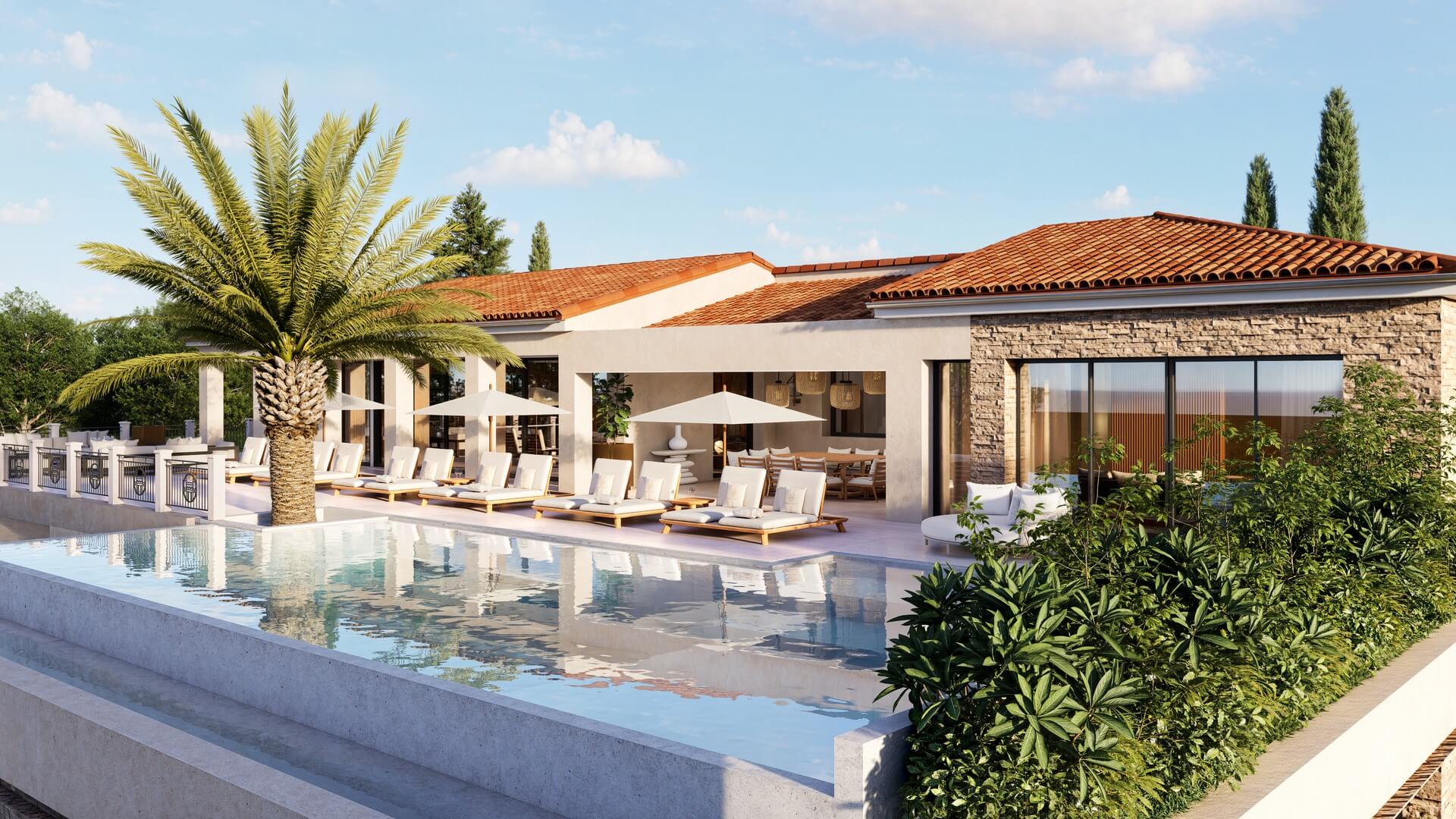 Rendering Swimming Pool