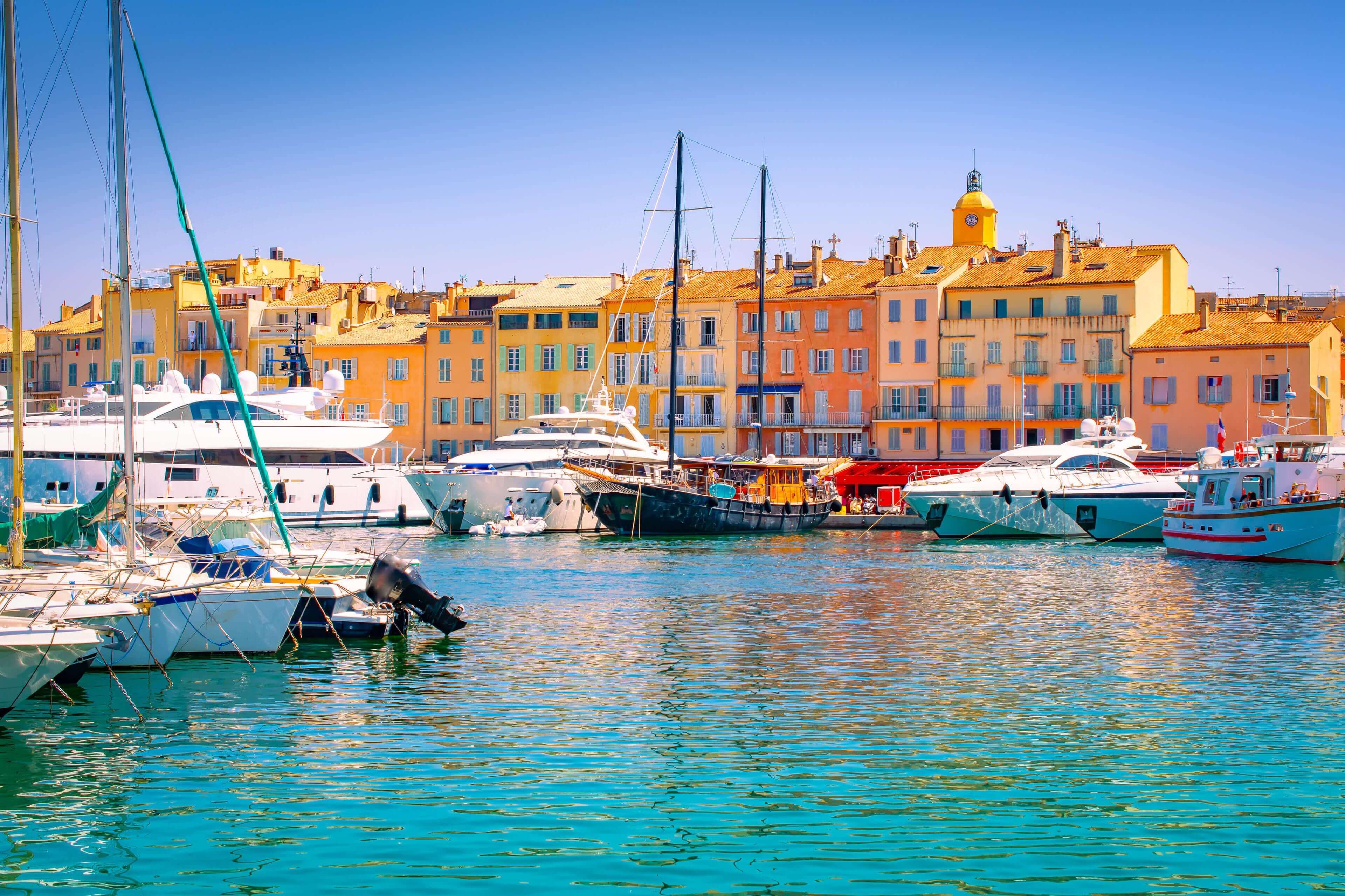 Saint Tropez harbour