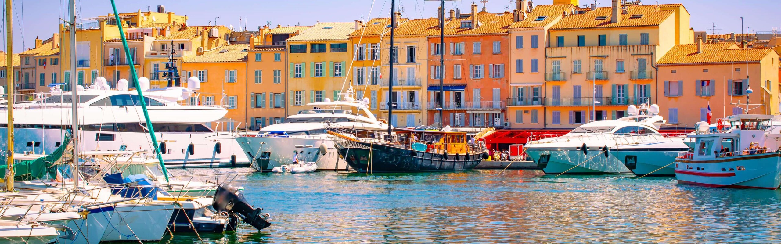 Saint Tropez harbour