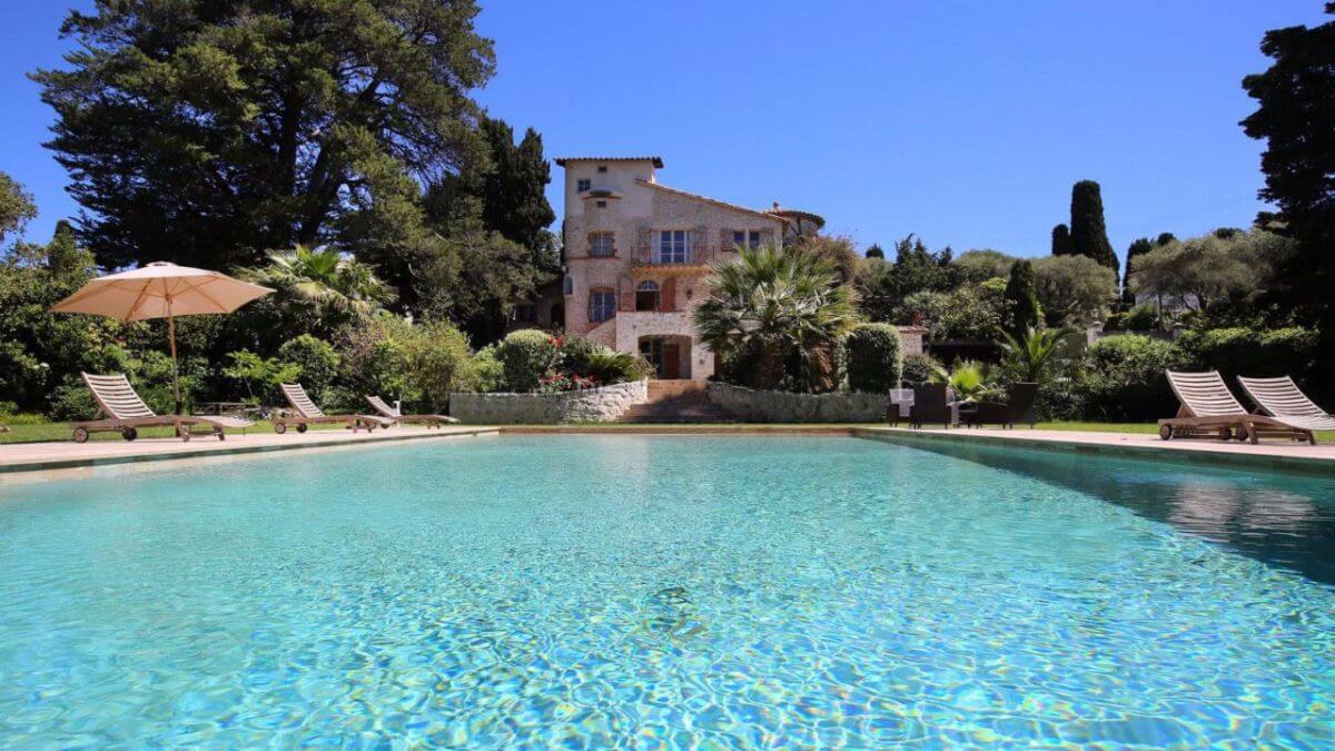Mas Beaumont Villa Cote d'Azur Cap d'Antibes