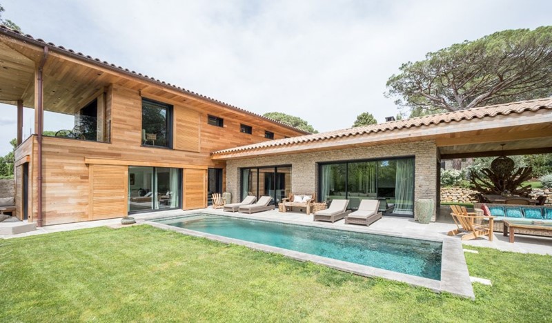 Villa La Pinede, Cote d'Azur Villas, luxury 5BR villa with pool in Ramatuelle, near l'Escalet beach