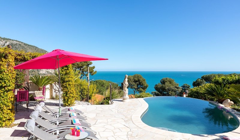 Holiday Villa Eze Cote d'Azur