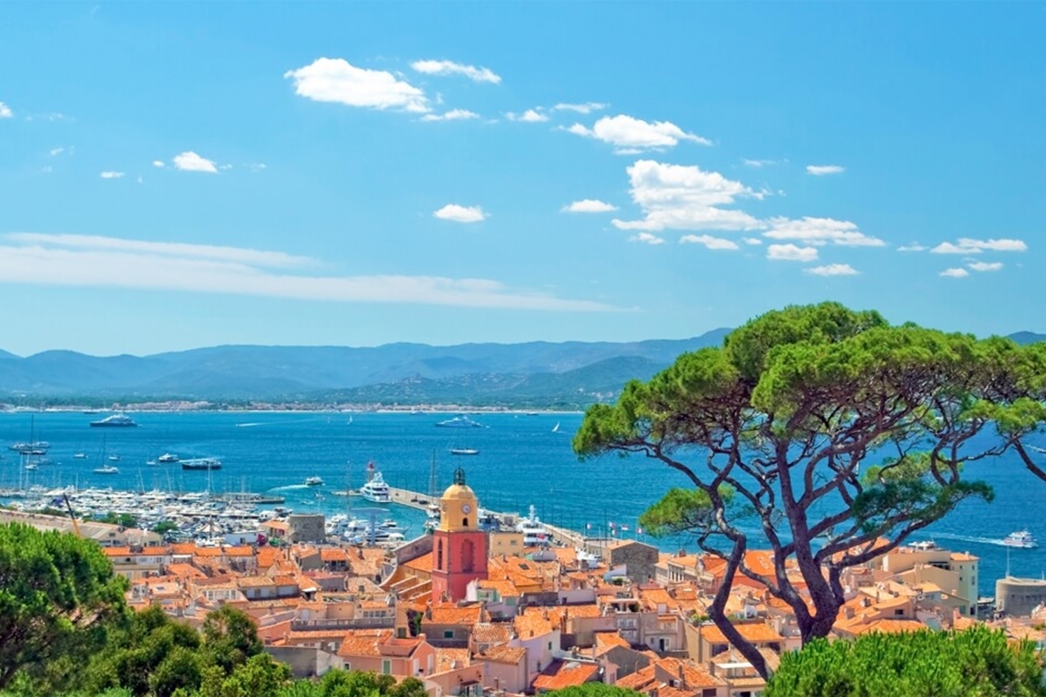 The Beautiful Bay of Saint Tropez
