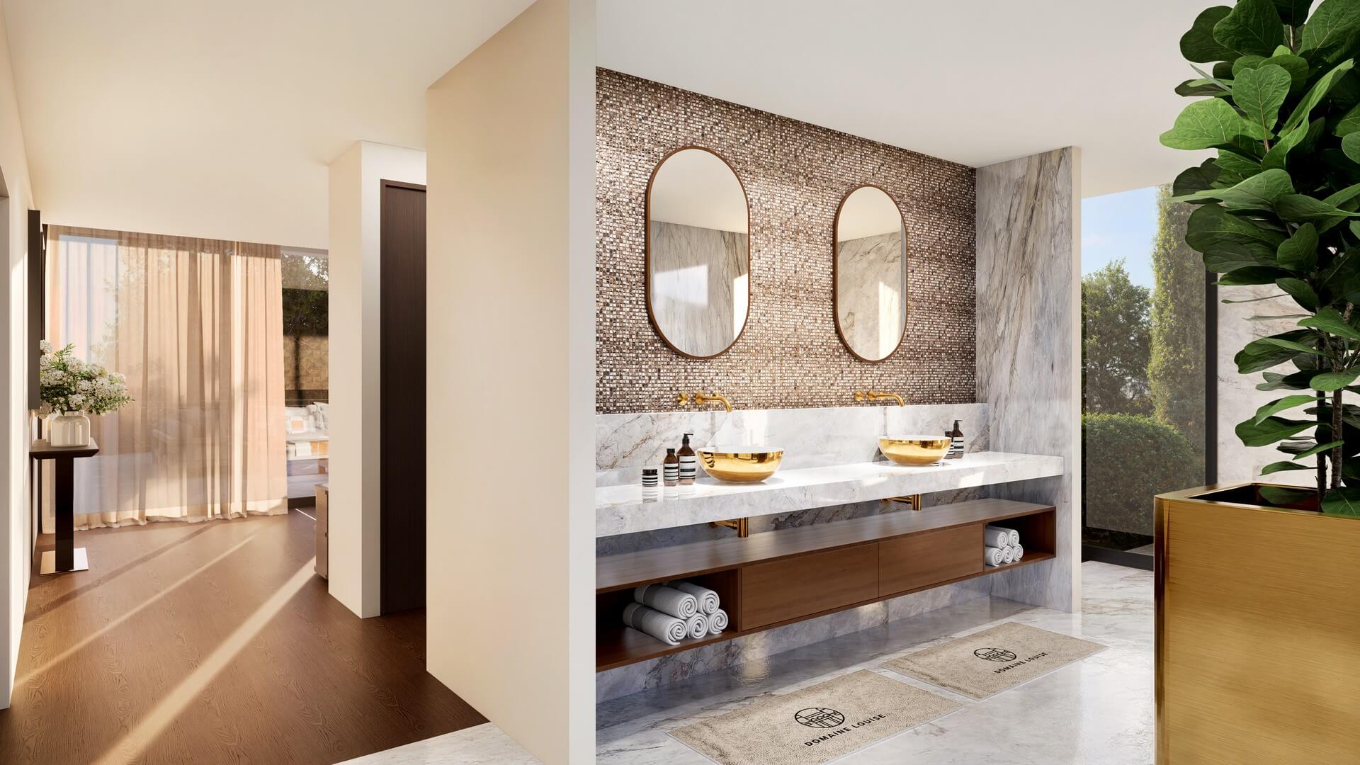 Rendering Master Bathroom