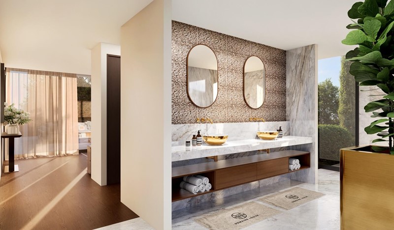 Rendering Master Bathroom