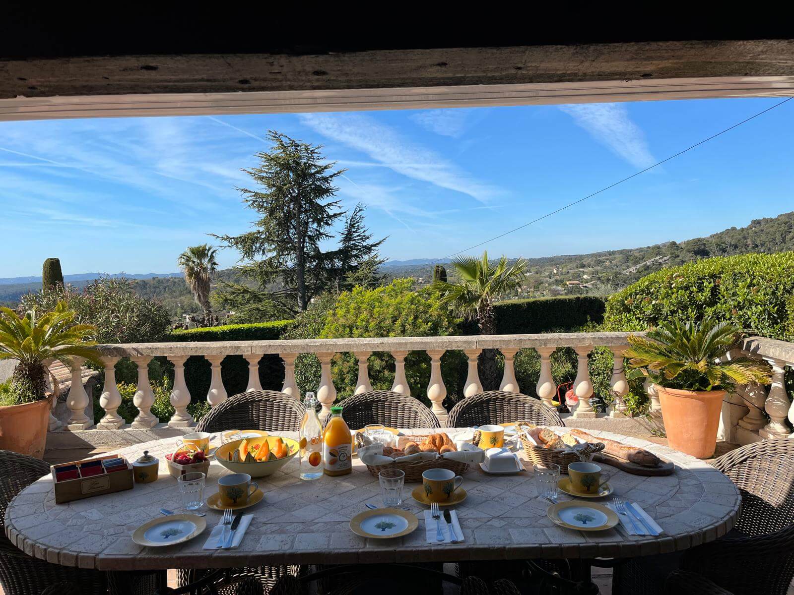 Terrace With South View