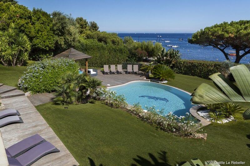 Villa L'Eau De Mer, Cote d'Azur Villas, 5BR luxury seaview villa with pool in Ramatuelle, l'Escalet