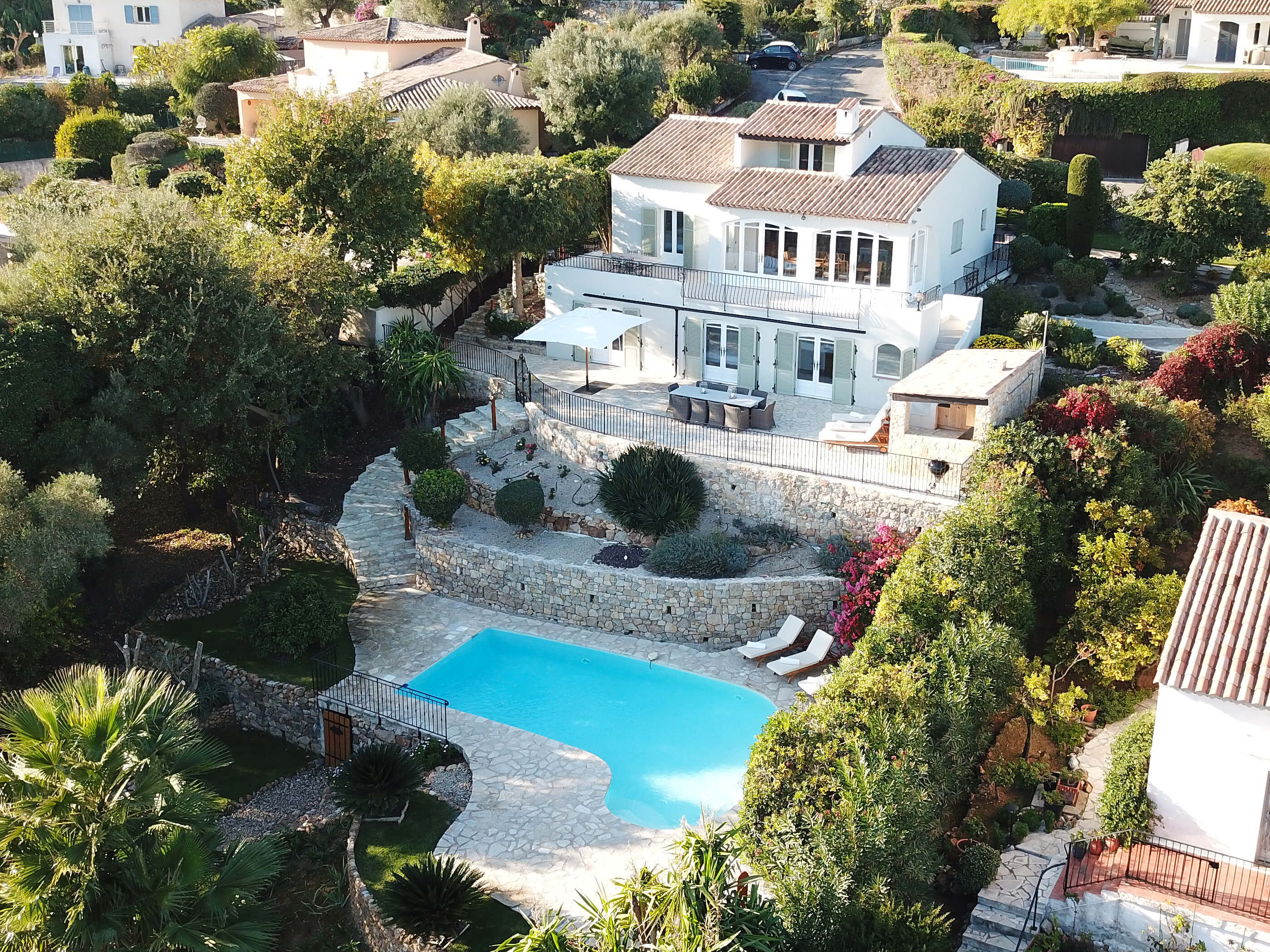 Les Hauts des Oliviers Villa Antibes with Sea Views